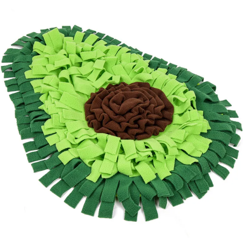 Dog Sniffing Mat Dog Puzzle Toy Pet Snack Feeding Mat