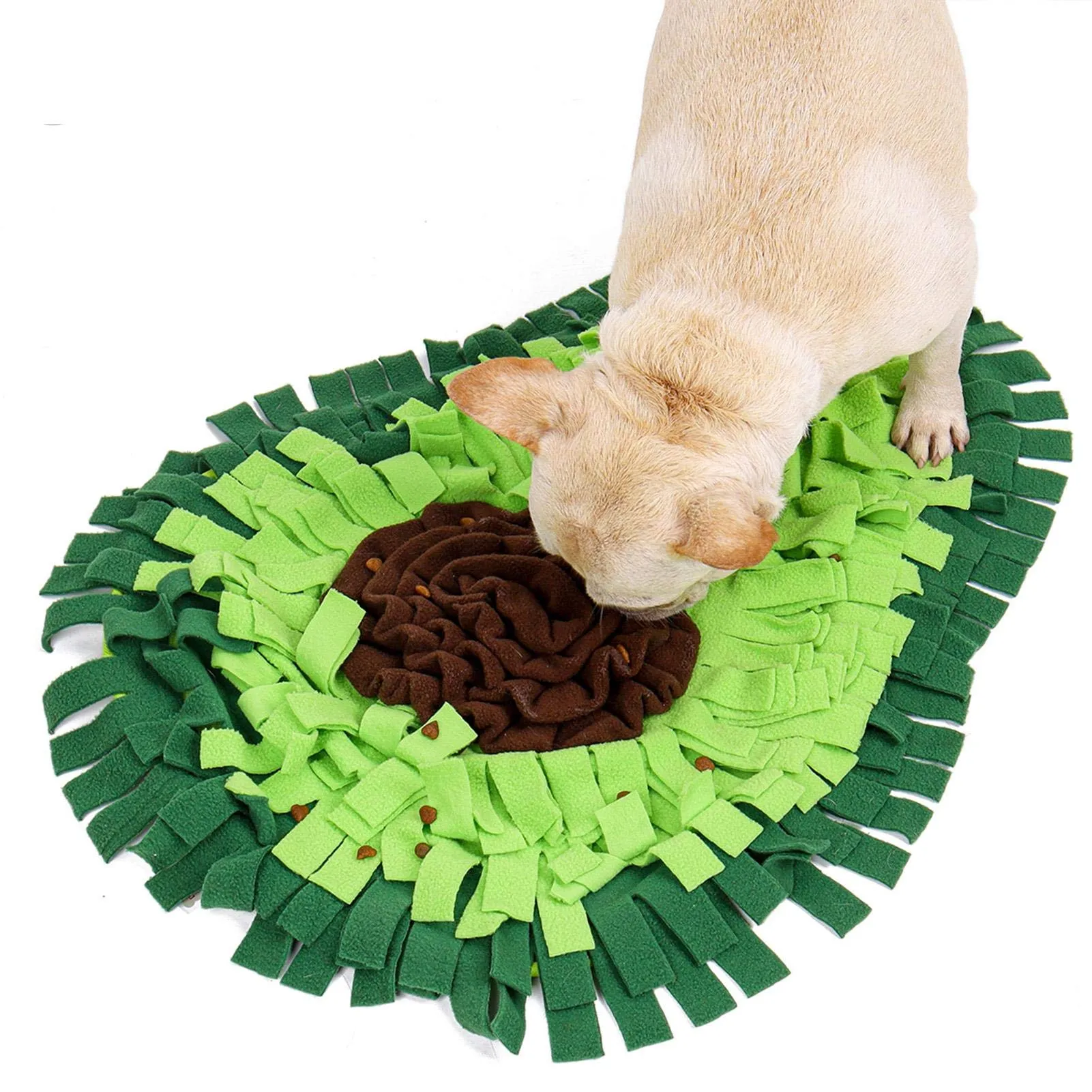 Dog Sniffing Mat Dog Puzzle Toy Pet Snack Feeding Mat